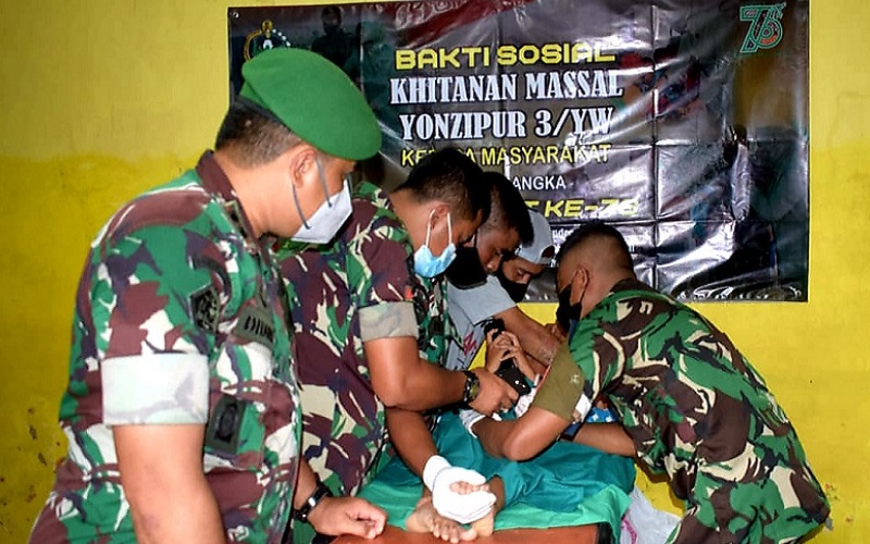 Kebahagiaan 13 Anak di Bandung Ikut Khitanan Gratis Door To Door Yonzipur 3 YW