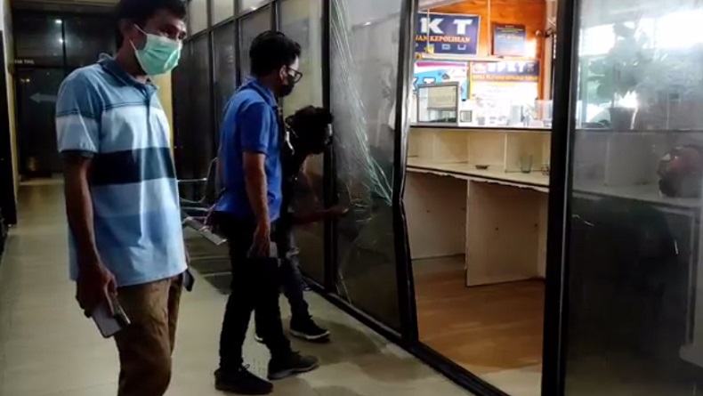 Perempuan Tabrak SPKT Polres Pematangsiantar Ternyata Sering Dengar Ceramah di YouTube