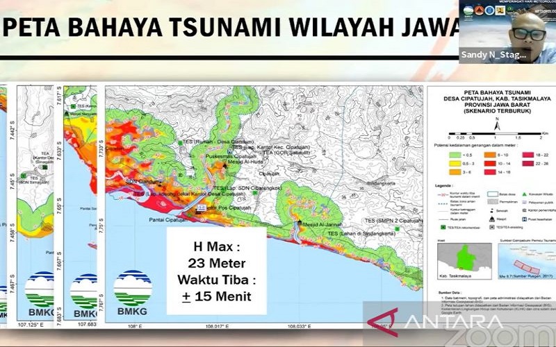 BMKG Petakan 5 Kabupaten Paling Terdampak jika Bencana Megathrust Terjadi