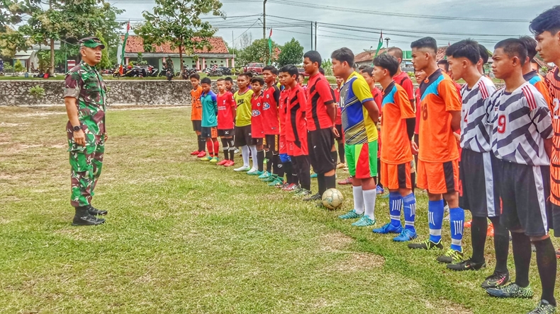 Jelang Ramadan, Kodim 0427 Way Kanan Gelar Liga Santri Piala KSAD