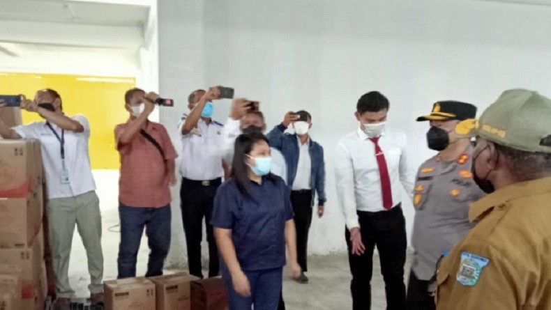 Kapolres Sorong Pimpin Tim Gabungan Sidak Stok Minyak Goreng