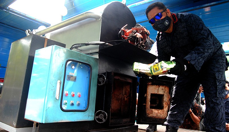 BNN Musnahkan 339 Kilogram Sabu dan 16.532 Butir Ekstasi - Bagian 4