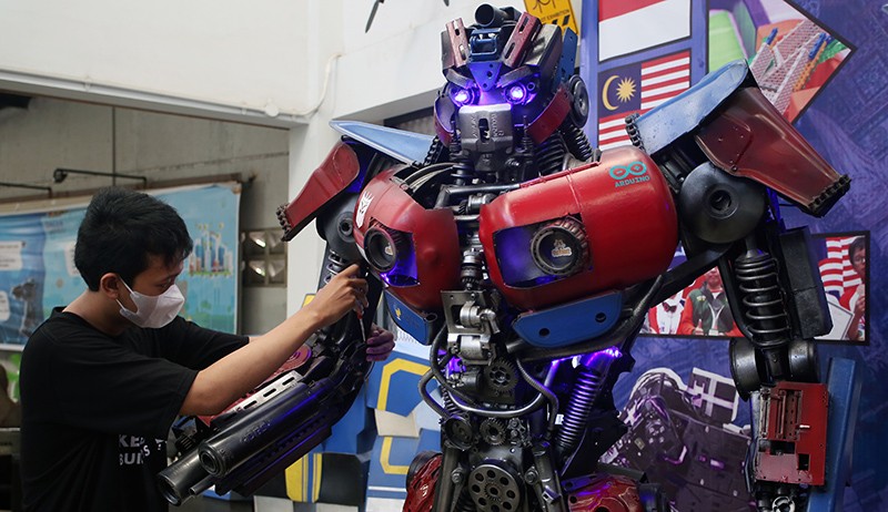 Belajar Merakit Robot Berbahan CPU Komputer Bekas - Bagian 3