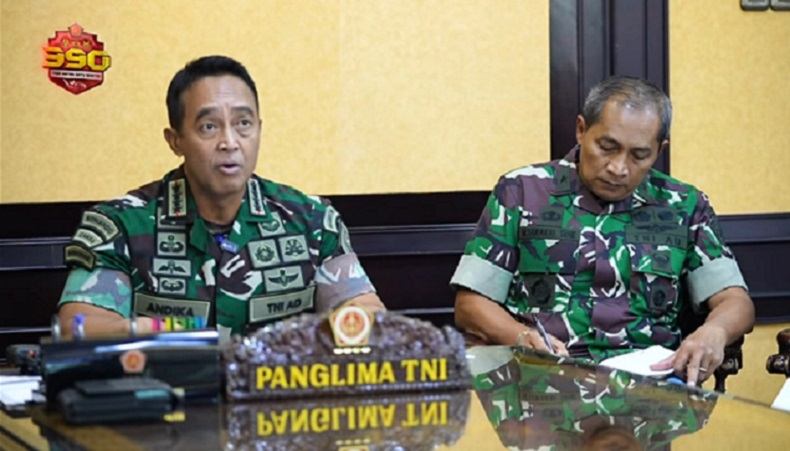 Panglima TNI Jenderal Andika Mutasi 130 Pati, Ini Daftar Lengkapnya