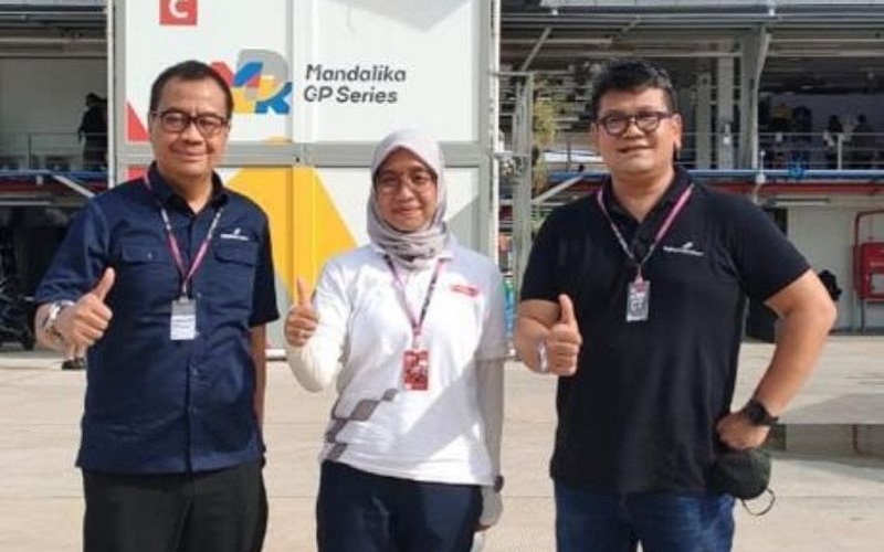 Sosok Security Cantik di Balik Kesuksesan MotoGP Mandalika