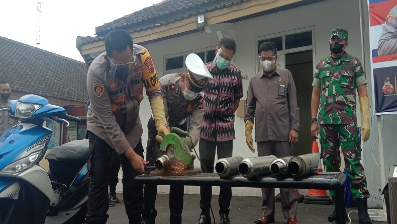 Catat, Bengkel di Salatiga Dilarang Jual Knalpot Brong