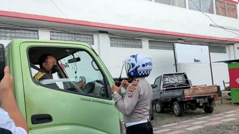 Polres Minahasa Tenggara Jaring 138 Pelanggar Lalu Lintas