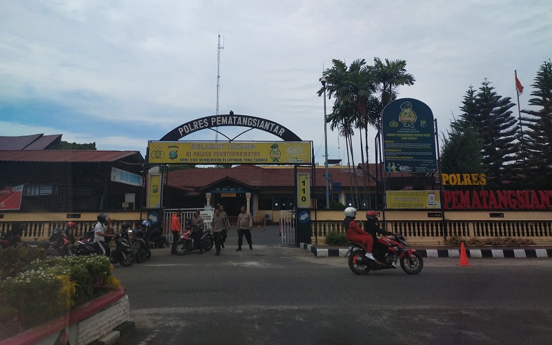 Usai Ruang SPKT Polres Pematangsiantar Ditabrak, Petugas Perketat Pengamanan