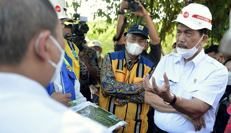Menko Luhut dan Menko Mahfud Cek Kesiapan Lokasi KTT G20 di Bali - Bagian 3