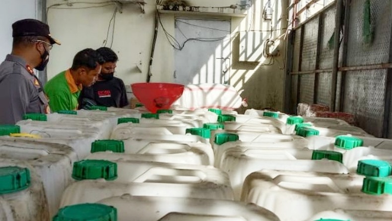 Kapolres Gorontalo Utara Pastikan Stok Minyak Goreng Aman hingga Ramadan