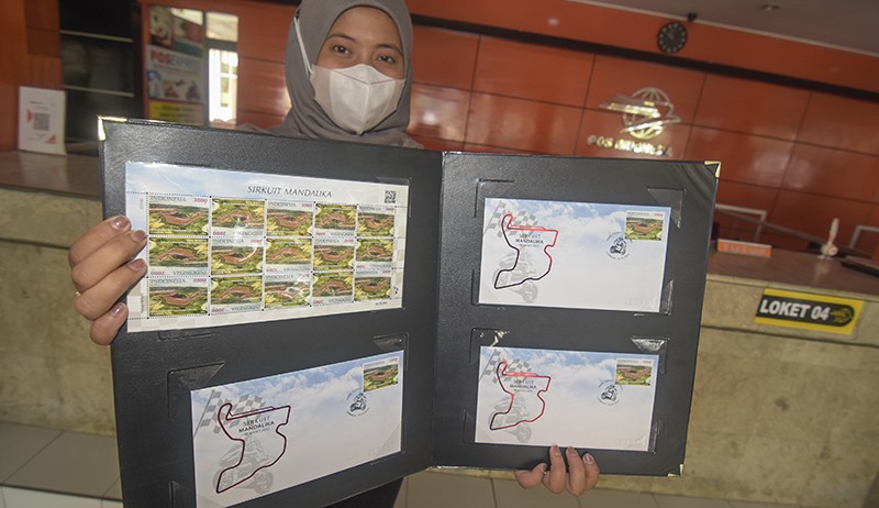 Penampakan Prangko Khusus Seri MotoGP Mandalika, Diproduksi Terbatas! - Bagian 2