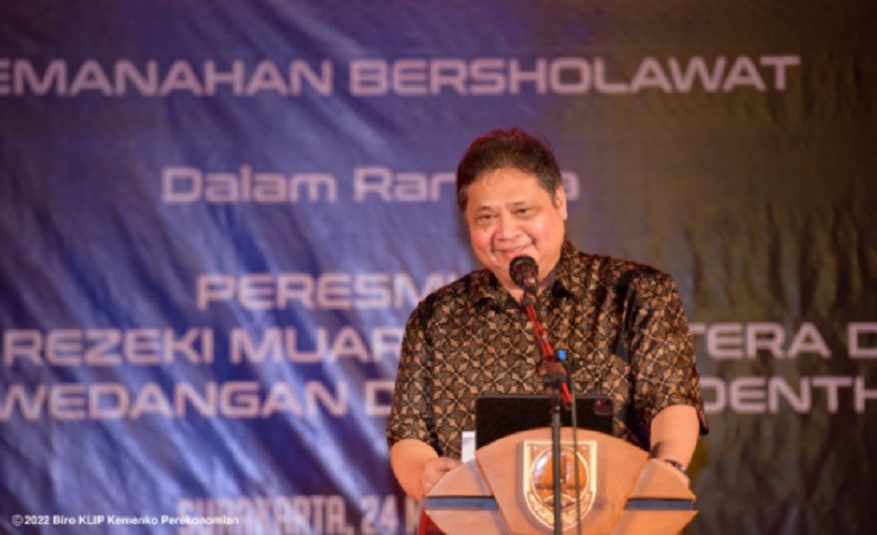 Airlangga Resmikan Sentra Demang Toenthoer : Solo Terbuat dari Rindu, Kenangan dan Wedangan