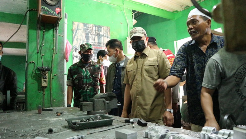 Perajin Senapan Angin di Cileunyi Bandung Diingatkan Jangan Buat Senjata Api Rakitan