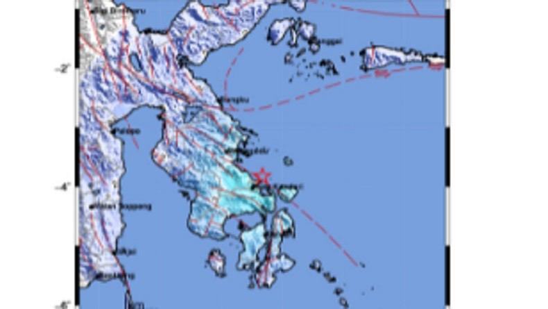 Gempa Bumi Terkini Magnitudo 5,2 Guncang Kendari