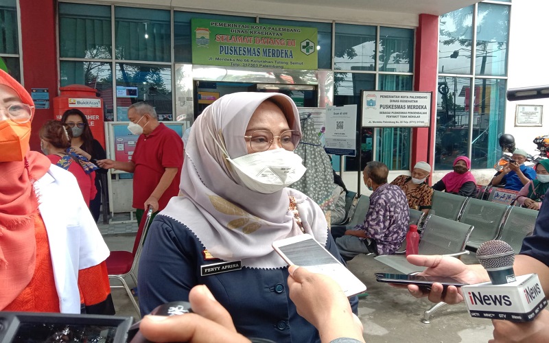 Positivity Rate Covid-19 Palembang Turun hingga 60 Persen