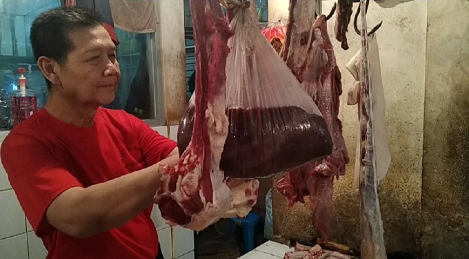 Harga Daging Sapi di Palangka Raya Naik Jelang Lebaran