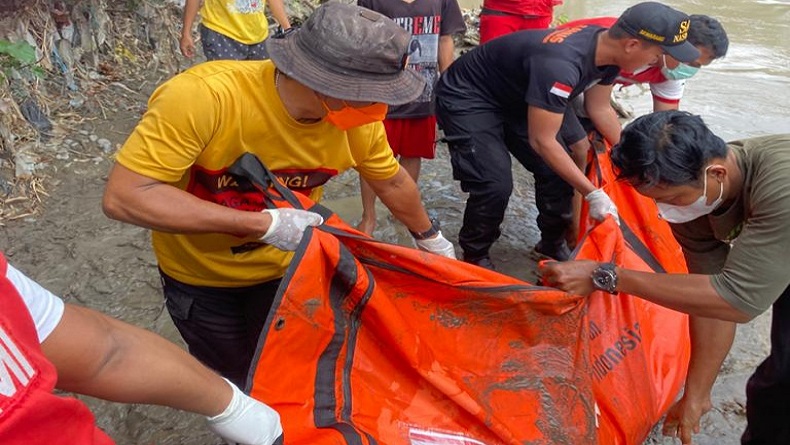 3 Hari Pencarian, Korban Tenggelam di Sungai Gung Tegal Ditemukan Tewas