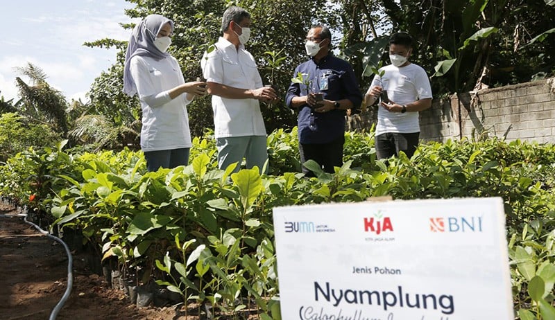 Kolaborasi BNI-Yayasan KJA  Rehabilitasi Pesisir Anyer dengan Penanaman Pohon - Bagian 2