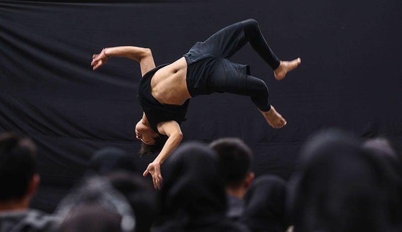 Penampilan Seni Warnai Peringatan Hari Teater Sedunia di Palembang  - Bagian 1