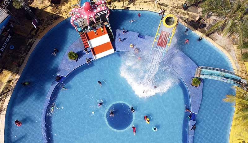 Aturan Covid-19 Longgar, Wahana Bermain Air Mulai Banyak Pengunjung - Bagian 2