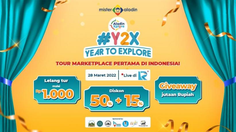 AladinXplore: Marketplace Paket Tur & Aktivitas Liburan Pertama di Indonesia dari Mister Aladin