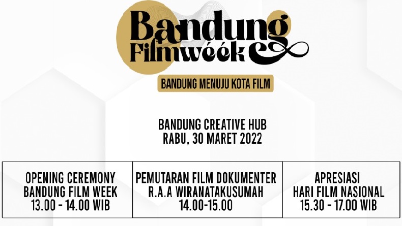 Komunitas Sineas Gelar Bandung Film Weeks 2022, Putar Film RAA Wiranatakusumah V