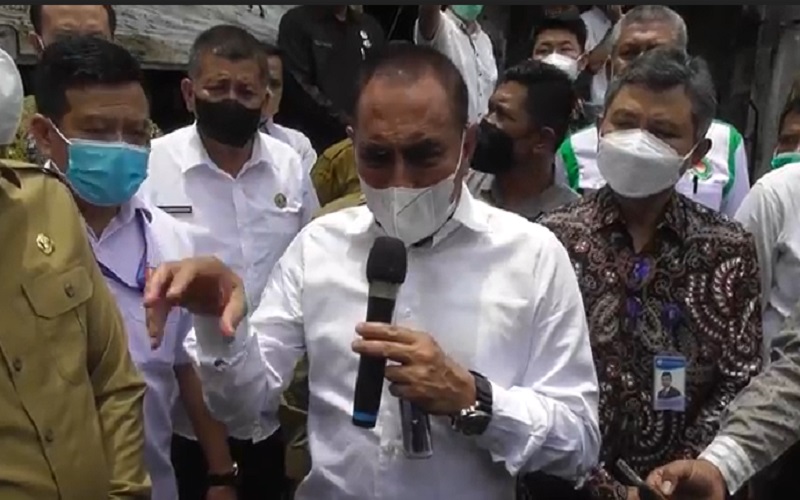 Edy Rahmayadi Geram Harga Minyak Goreng Curah Dijual Rp20.000 per Liter