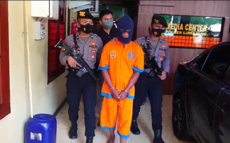 Pria di Lumajang Tebas Leher Paman hingga Tewas, Ini Motifnya 
