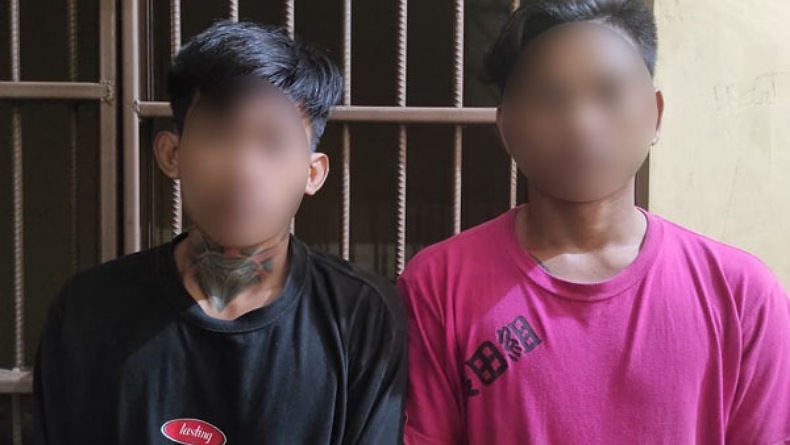 Polisi Tangkap 2 Remaja Pencuri Motor di Bitung