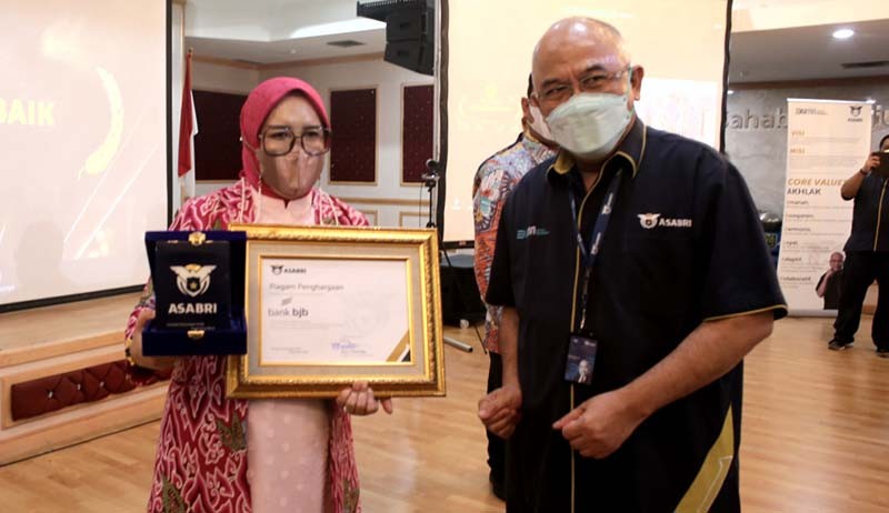 Bank bjb Raih Penghargaan Mitra Bayar Terbaik dari Asabri  - Bagian 1