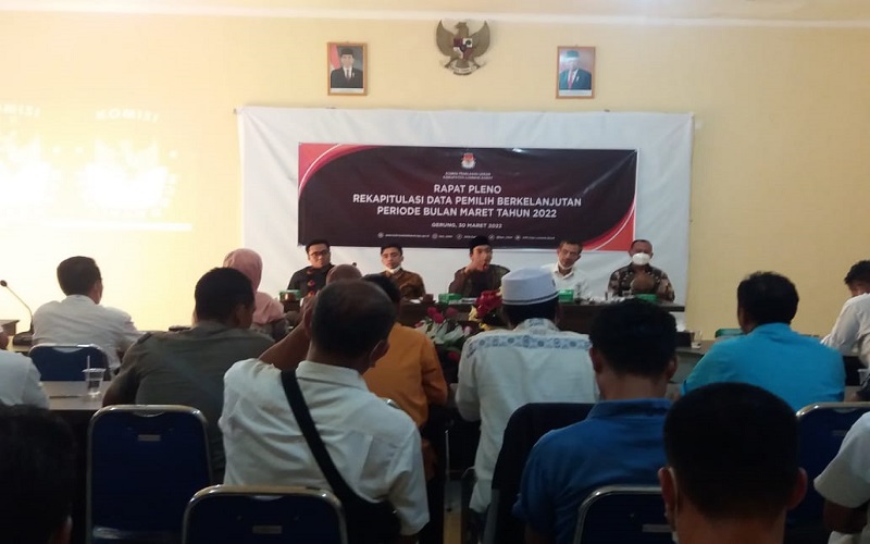 KPU Lombok Barat Ajak Parpol Terlibat Proses Pendataan Penduduk