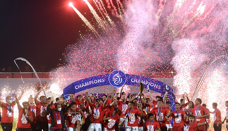 Ekspresi Kemenangan Pemain Bali United Juara Liga 1 - Bagian 3