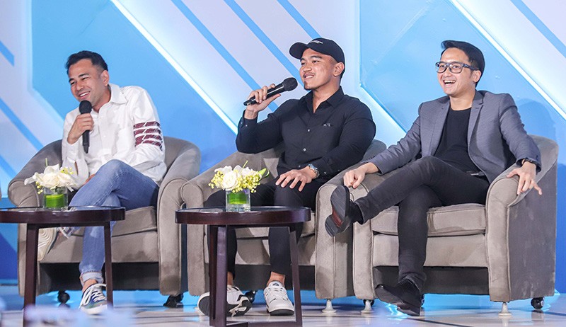 Momen Raffi Ahmad, Nagita Slavina dan Kaesang Pangarep Luncurkan RansVerse - Bagian 2