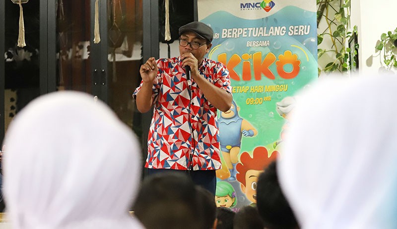 Keseruan Anak-Anak Ikuti Aksi MNC Peduli di Kampung Dongeng Ciputat - Bagian 2