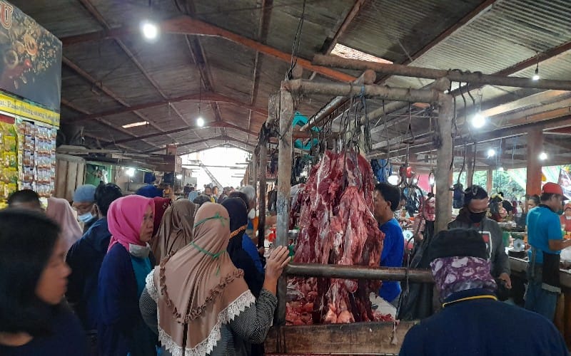 Permintaan Meningkat, Harga Daging di Palembang Naik Menjadi Rp150.000 per Kilogram 