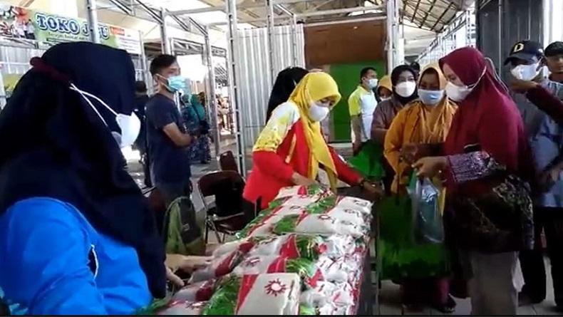 Pasar Sembako Murah di Kendal, Sejumlah Warga Kecewa Gagal Ikut Belanja