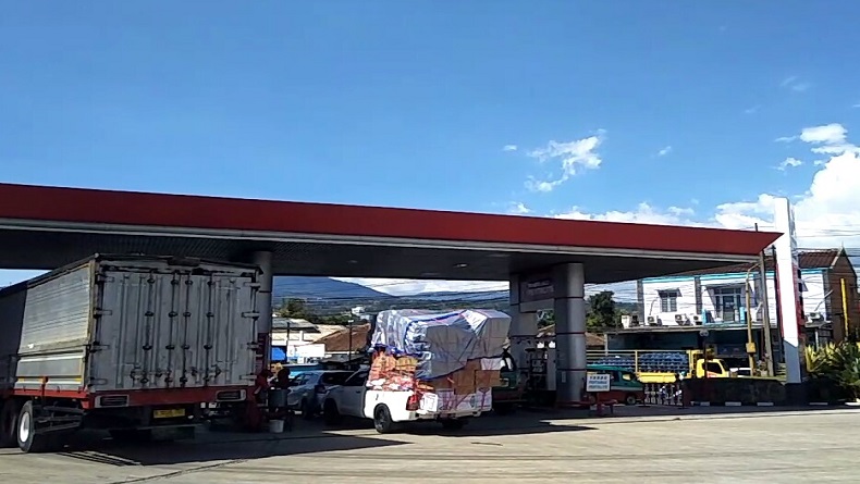 Harga Pertamax Naik, Kondisi Antrean Pengisian Bahan Bakar di SPBU KBB Normal 