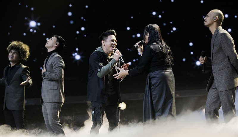 Kolaborasi Ariel Noah dan 2nd Chance di Road To Grand Final X Factor Indonesia - Bagian 1