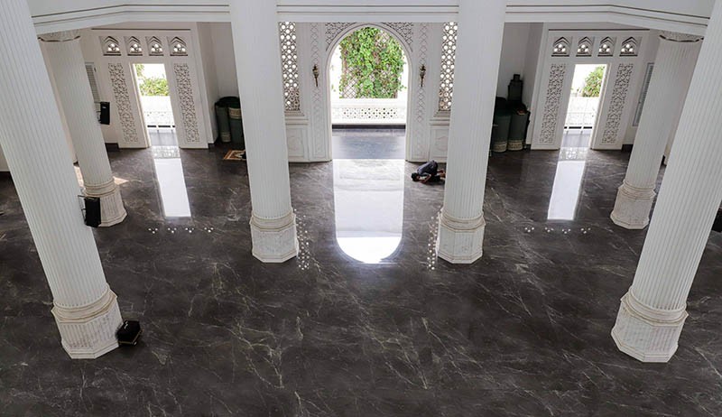 Pesona Masjid Ramlie Musofa, Taj Mahal di Jakarta Utara Ada Ukiran China dan Arab - Bagian 5