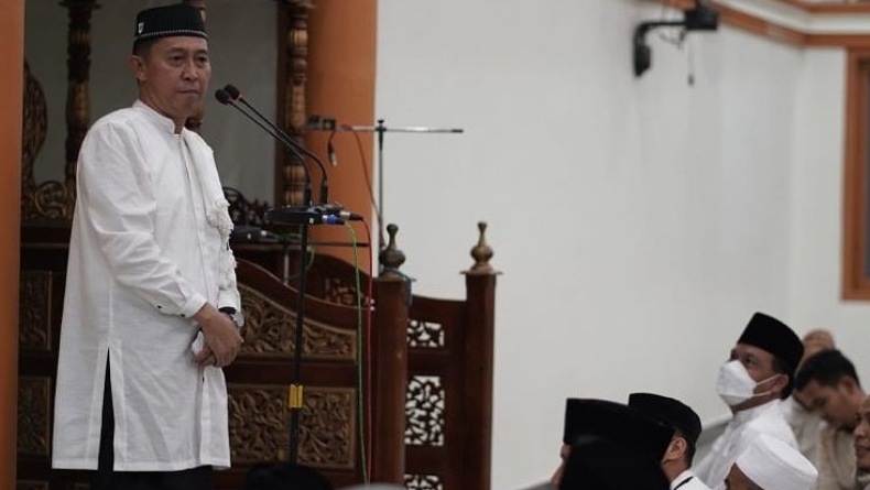 Safari Ramadan Perdana, Bupati Bolsel Kunjungi Masjid Jami’ Nurul Huda Desa Momalia