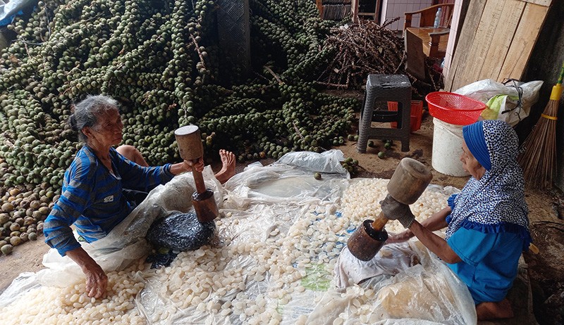 Melihat Pembuatan Kolang-Kaling di Kampung Kokolaka Jatirejo saat Ramadan - Bagian 1