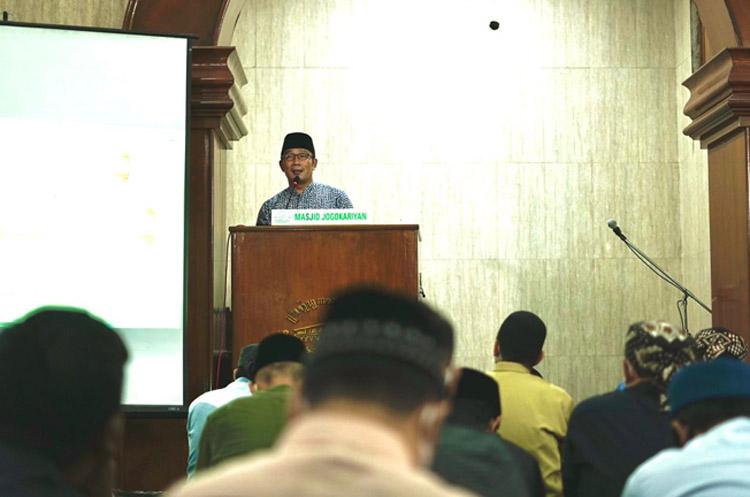 Isi Kultum di Masjid Jogokaryan, Ridwan Kamil: Pesan Ayah Jangan Berhenti Bangun Masjid