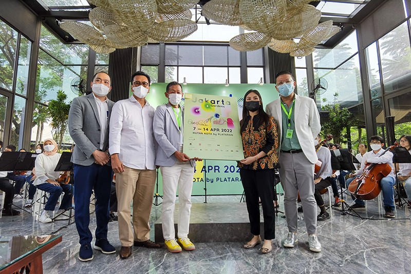 Wamenparekraf Angela Tanoesoedibjo Resmikan Art Jakarta Gardens 2022 - Bagian 5