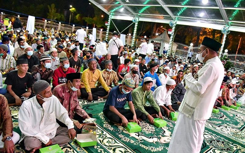 Edy Rahmayadi Tak Menduga Buka Puasa Bersama Warga di Rumah Dinas Membeludak