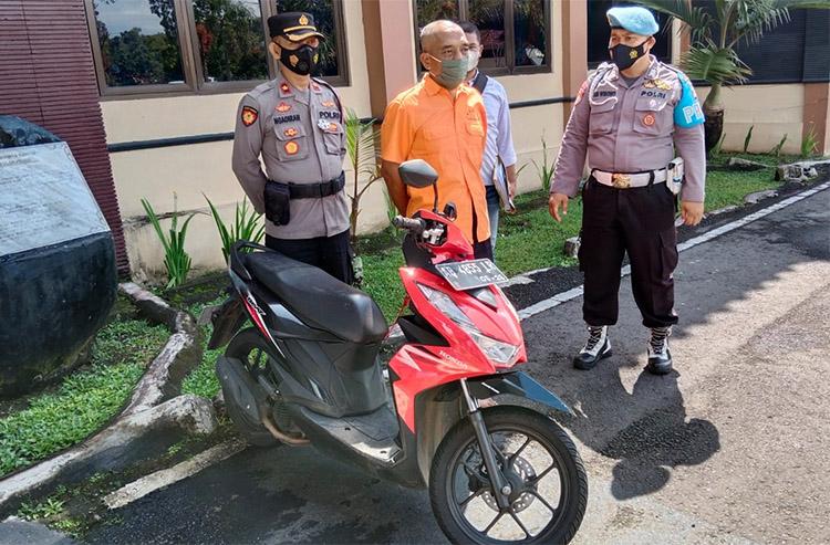 Gadaikan Motor Rental, Mantan Anggota TNI di Kulonprogo Ditangkap Polisi