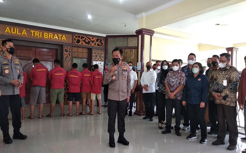 8 Tersangka Kasus Kerangkeng Manusia Bupati Langkat Ditahan