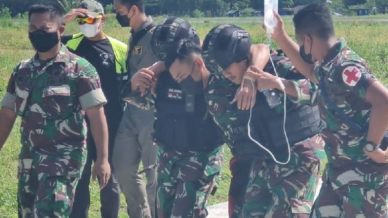 2 Prajurit TNI di Nduga Gugur Ditembaki Teroris KKB dari Tiga Arah
