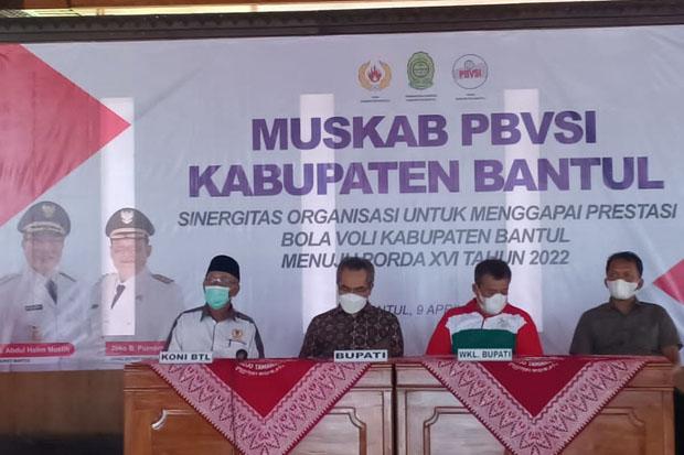  Pimpin PBVSI Bantul, Joko Purnomo Bertekad Angkat Kejayaan Bola Voli 