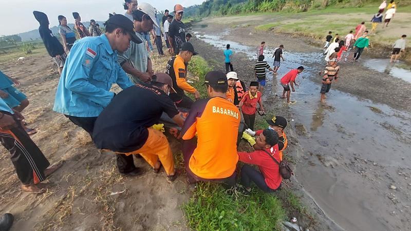 3 Hari Pencarian, Warga Brebes Ditemukan Tewas Tenggelam di Sungai Pemali