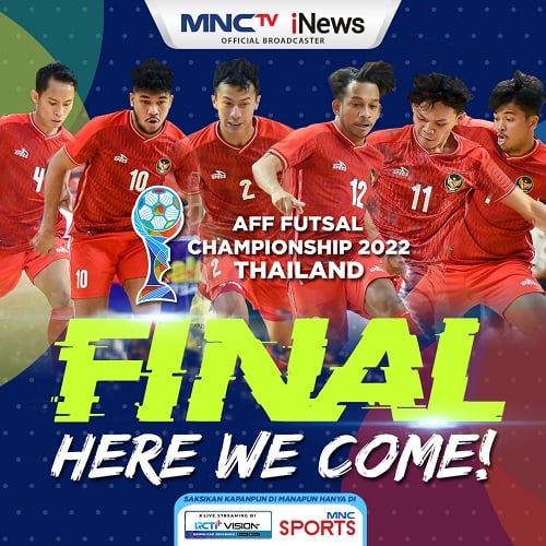 Jadilah Saksi Perjuangan Indonesia Vs Thailand Di Final AFF Futsal ...